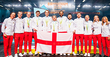 Image of Team England's medallists at Birmingham 2022